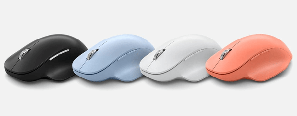 Microsoft Bluetooth Ergonomic Mouse, Glacier (222-00024) egér optikai szenzor jobb kezes 