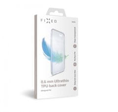 FIXED Ultravékony Skin TPU gél védőtok Apple iPhone 15 készülékhez, 0,6 mm, FIXTCS-1200, átlátszó