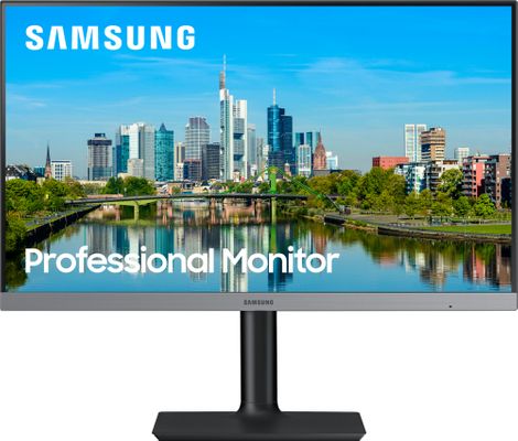  monitor Samsung T65F (LF24T650FYUXEN) széles látószögű kijelző 21,5 hüvelyk 16:9 hdmi vga dp
