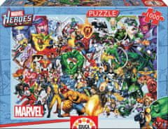 EDUCA Puzzle Heroes of Marvel 1000 darabos puzzle