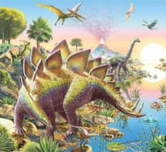 Dinoszaurusz puzzle: Stegosaurus 60 darab