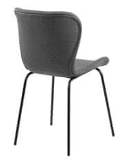 Fernity Batilda sötétszürke/fekete szék