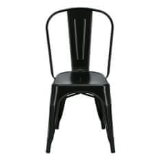 Fernity Fekete párizsi szék Tolix ihlette