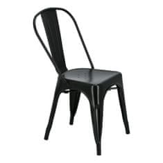 Fernity Fekete párizsi szék Tolix ihlette