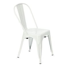 Fernity Párizsi szék, fehér, Tolix ihlette