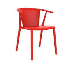 Fernity Szorítsa meg a piros és szürke irodai széket