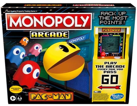 HASBRO Monopoly Pacman angol nyelvű