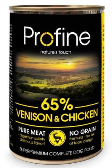 Profine Pure meat Venison & Chicken 6x400 g