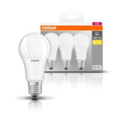 Osram LED BASE CL A FR 100, nem sötétíthető, 14 W / 827, E27, 3 db