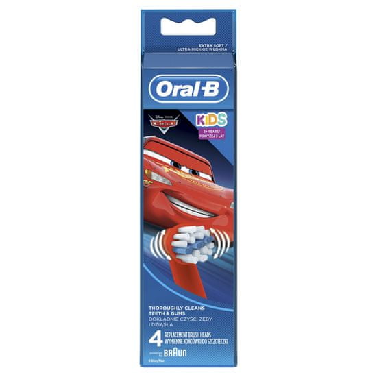 Oral-B EB-10-4 Kids Cars pót fogkefefejek