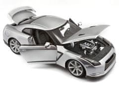 BBurago 1:18 2009 Nissan GT-R, ezüst