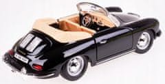 BBurago 1:24 Porsche 356B 1961 Cabriolet fekete