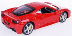 BBurago 1:24 Ferrari 458 Italia, piros