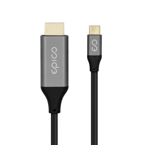 EPICO USB Type-C to HDMI kábel 1,8 m (2020) 9915101900026, szürke