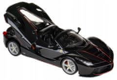 BBurago 1:24 Ferrari Laferrari Aperta fekete