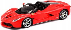 BBurago 1:24 Ferrari La Ferrari Aperta, piros