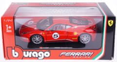 BBurago 1:24 Ferrari Racing 458 Challenge piros