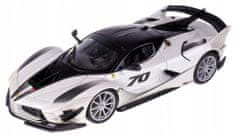 BBurago 1:18 Ferrari TOP FXX-K EVO No.70, fehér/fekete