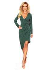 Numoco Aszimmetrikus női ruha Chaparent zöld XL