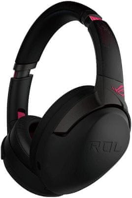 Fehjhallgató Asus ROG Strix GO 2.4 Electro Punk, 40mm váltók, Xbox One, PS4, PC, Switch, USB-C, gamer headset, üzemidő 25 óra