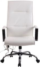 BHM Germany Portla masszázs irodai szék, fehér