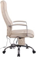 BHM Germany Portland masszázs irodai szék, krém