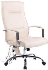 BHM Germany Portla masszázs irodai szék, krém