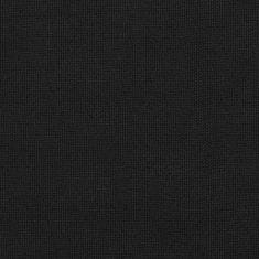 shumee 2 db fekete, vászonhatású sötétítőfüggöny fűzőkarikával 140 x 175 cm
