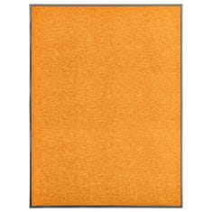 Greatstore narancssárga kimosható lábtörlő 90 x 120 cm