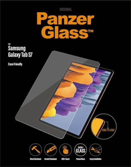 PanzerGlass Edge-to-Edge Samsung Galaxy Tab S7/S8 7241, átlátszó
