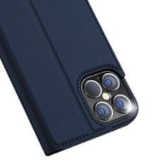 Dux Ducis Skin Pro könyv bőrtok iPhone 12 Pro Max, kék