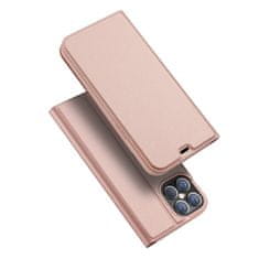 Dux Ducis Skin Pro könyv bőrtok iPhone 12 Pro Max, rózsaszín