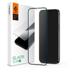 Spigen Glas.Tr Slim Full Cover üvegfólia iPhone 12 mini, fekete