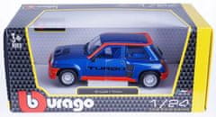 BBurago 1:24 Plus Renault 5 Turbo, kék