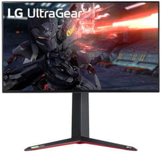 LG UltraGear 27GN950 (27GN950-B.AEU) gaming monitor hdr 10 free sync crosshair laggolás nélkül g-sync kompatibilis