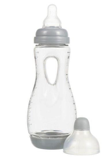 Difrax Könnyen megfogható gyerek cumisüveg, anti kólikás, 240 ml