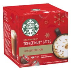 Starbucks Toffee Nut Latte by NESCAFE DOLCE GUSTO limitált kiadás Kávékapszulák, 3x12 KAPSZULA