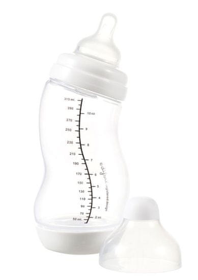 Difrax Csecsemő S-cumisüveg, széles, Anti kólikás 310 ml