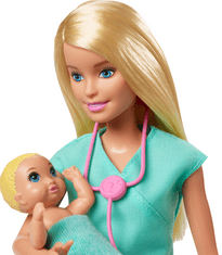 Mattel Barbie Foglalkozási játékkészlet, Gyermekorvos DHB63