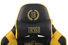 BHM Germany Turbo masszázs játékszék, fekete/sárga