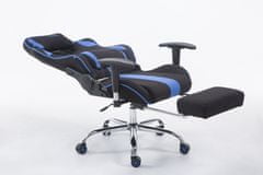 BHM Germany Limit fotel, textil, fekete / kék