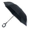 Botesernyő  Inside out Plain Black Umbrella EDIOBB