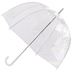 Női átlátszó esernyő Every day Clear Dome Vinyl Umbrella Plain