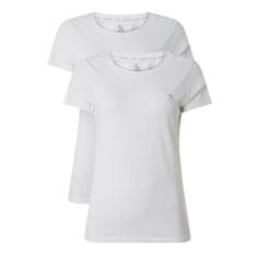 Calvin Klein 2 PACK - női póló CK One QS6442E-100 White (Méret L)