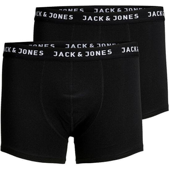 Jack&Jones 2 PACK - férfi boxeralsó JACJON 12138235 Black