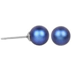 Levien Modern fülbevaló Pearl Iridescent Dark Blue