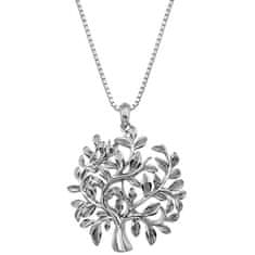 Hot Diamonds Luxus ezüst nyaklánc életfával Jasmine DP700 (lánc, medál)