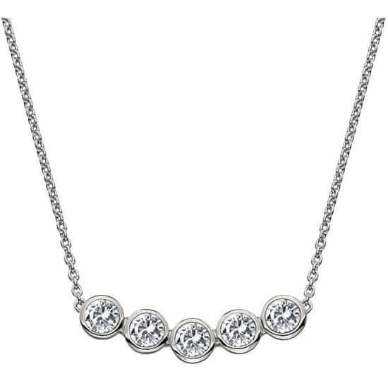 Hot Diamonds Gyengéd ezüst nyaklánc topázzal és valódi gyémánttal Willow DN129-el