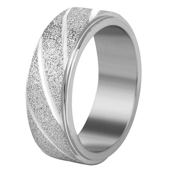 Troli Acél karikagyűrű ezüst / csillogó