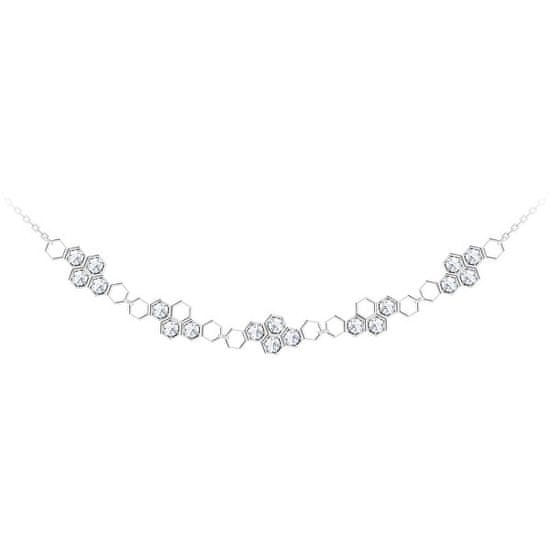 Preciosa Bámulatos ezüst nyaklánc Lumina 5300 00